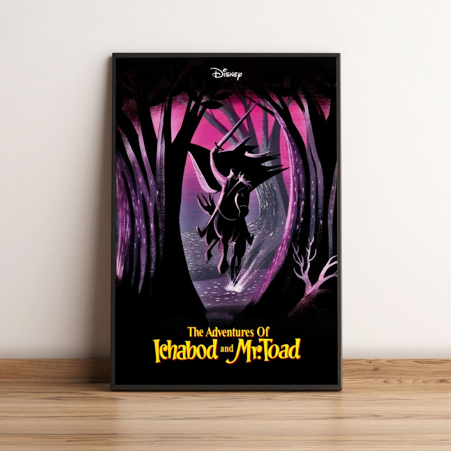 Flex Designs Poster The Adventures of Ichabod and Mr Toad 5 x 7" Home Goods - Movie 1949 Movie Poster