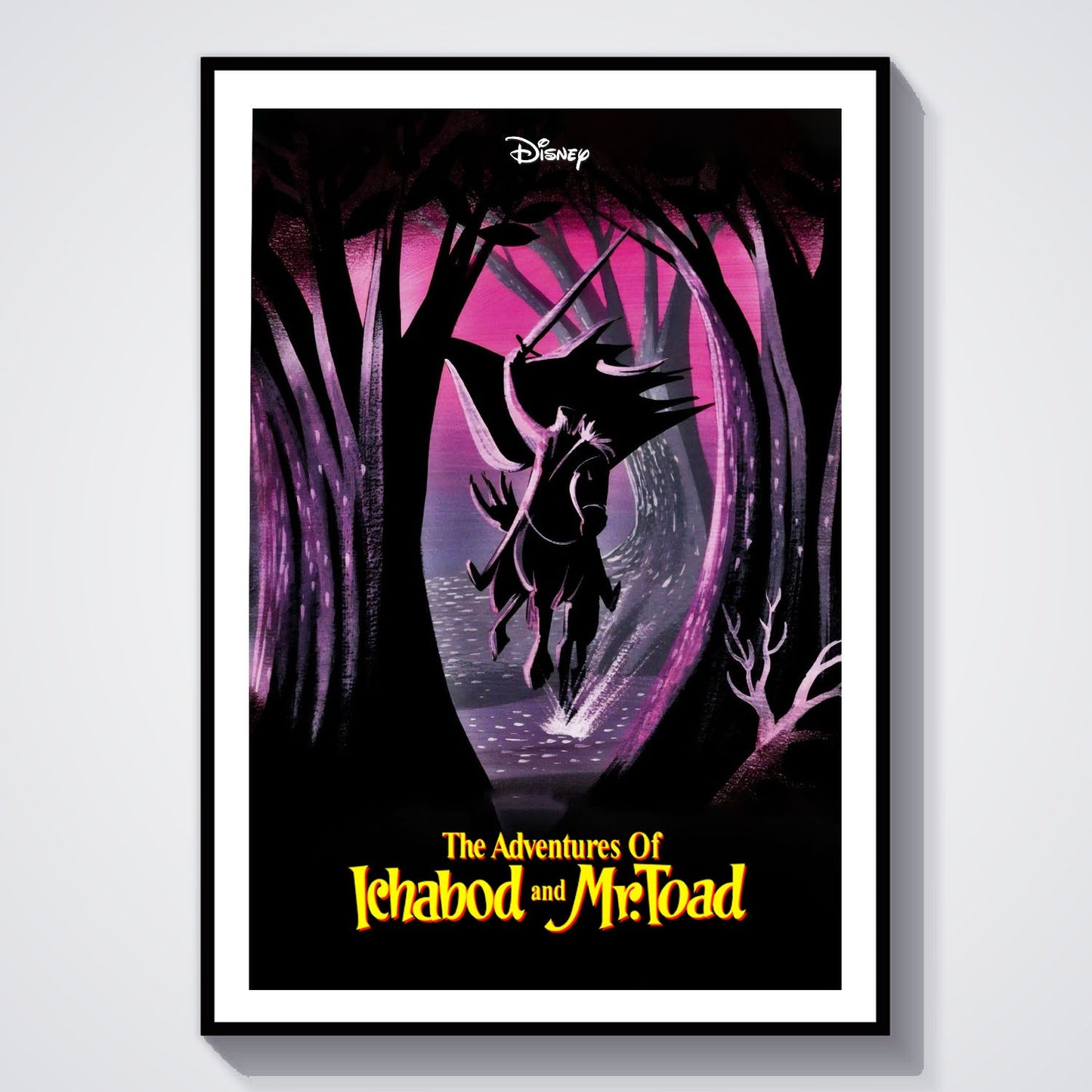 Flex Designs Poster The Adventures of Ichabod and Mr Toad 8 x 10" Home Goods - Movie 1949 Movie Poster