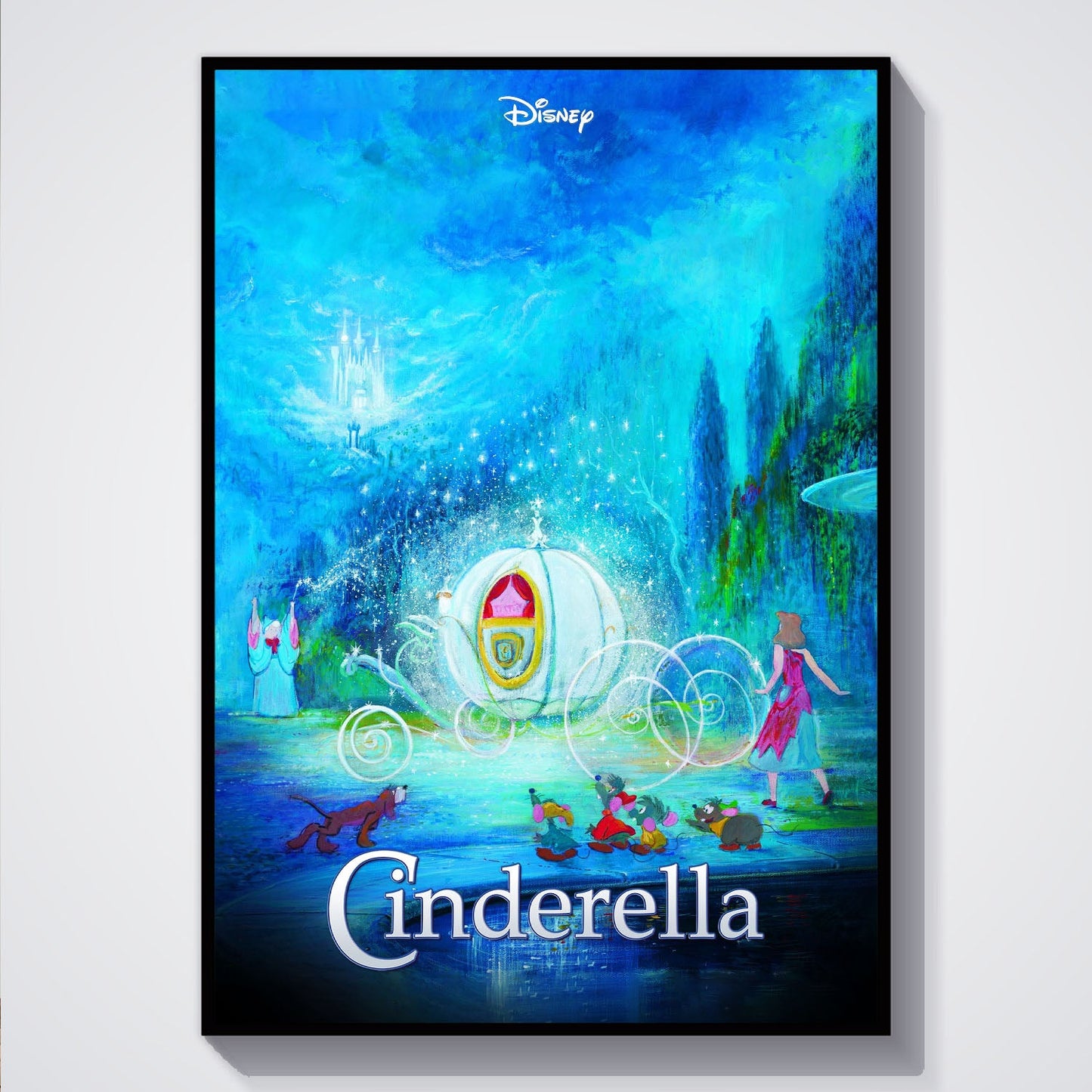 Flex Designs Poster Cinderella 5 x 7" Home Goods - Movie 1950 Movie Poster