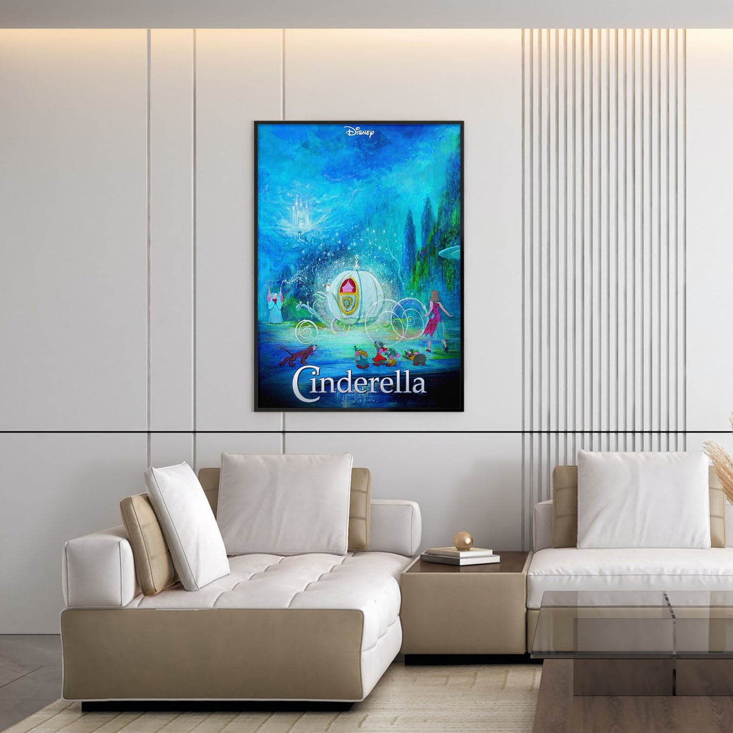 Flex Designs Poster Cinderella 5 x 7" Home Goods - Movie 1950 Movie Poster