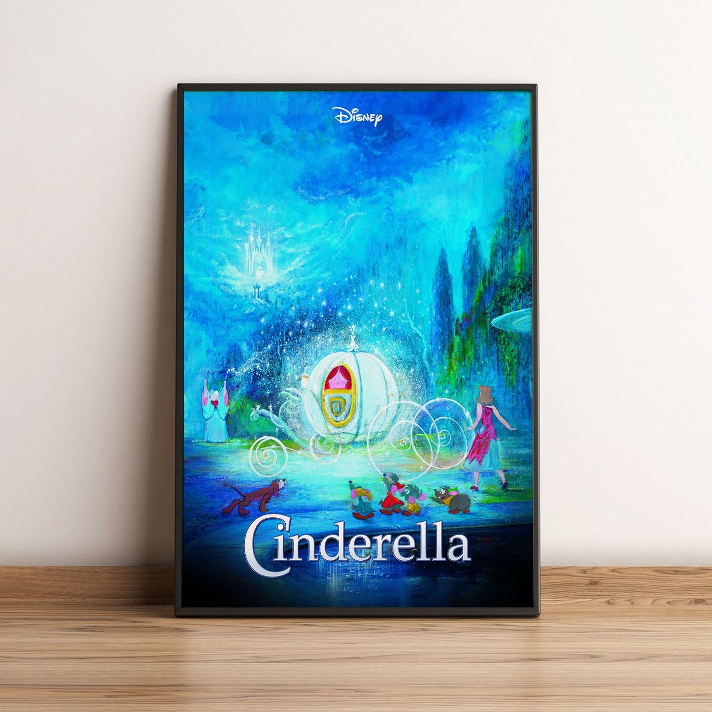 Flex Designs Poster Cinderella 5 x 7" Home Goods - Movie 1950 Movie Poster