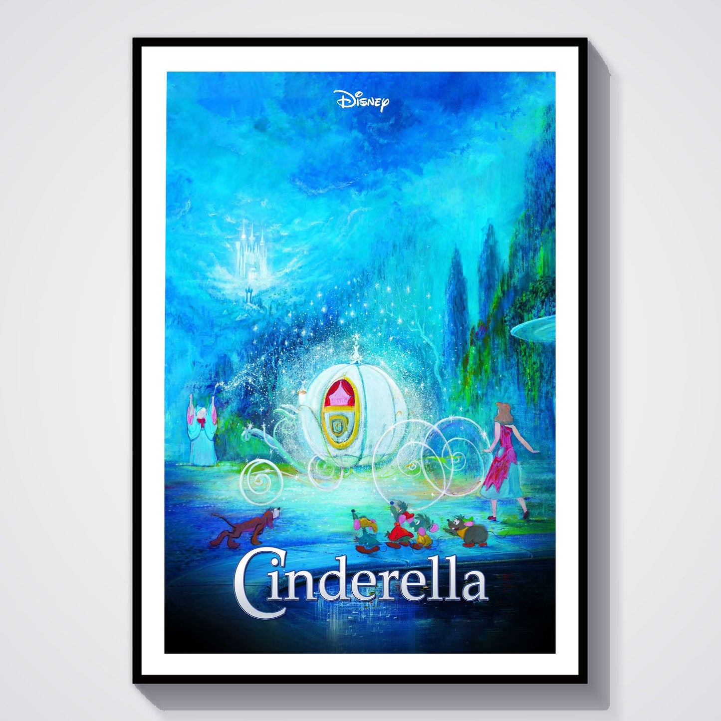 Flex Designs Poster Cinderella 8 x 10" Home Goods - Movie 1950 Movie Poster