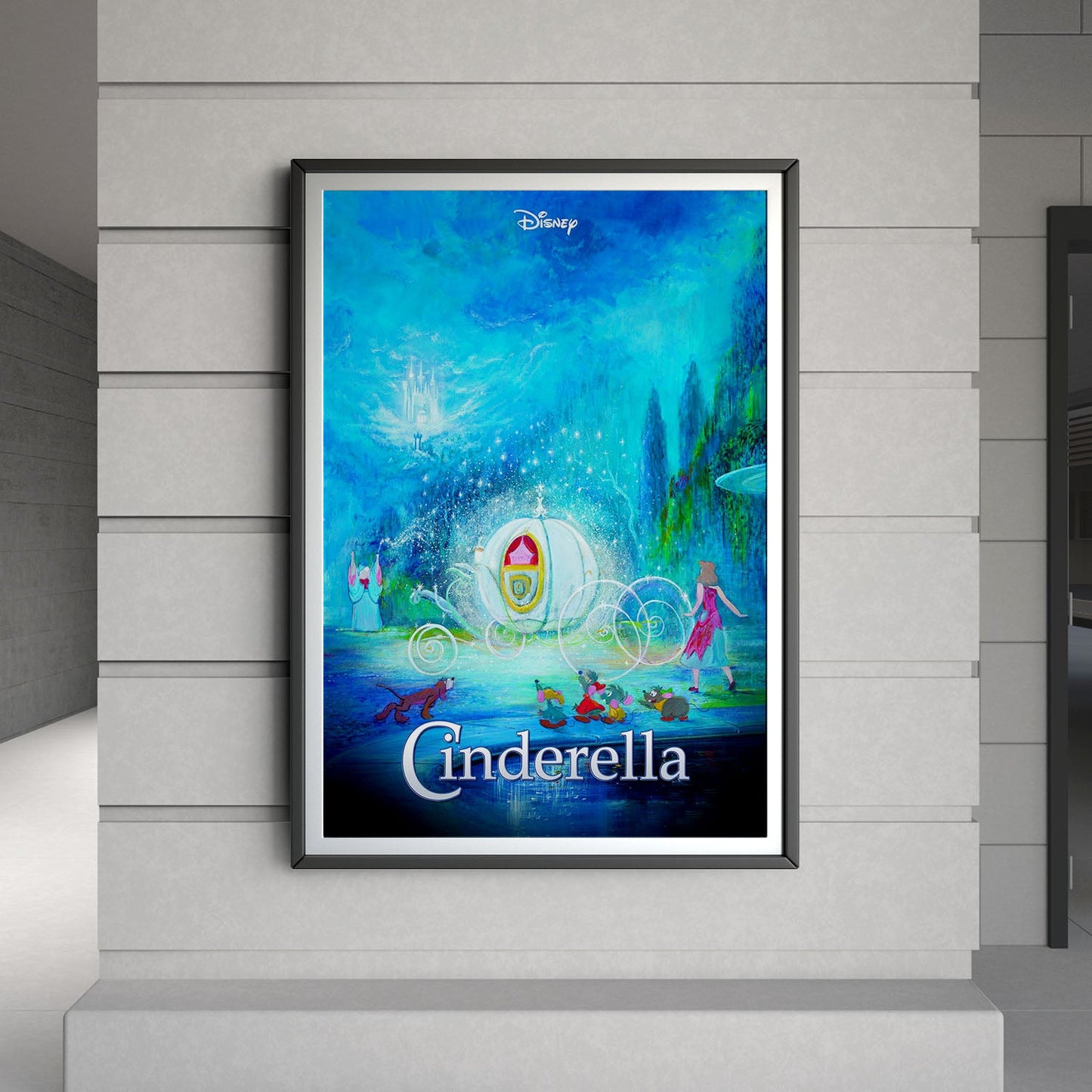 Flex Designs Poster Cinderella 8 x 10" Home Goods - Movie 1950 Movie Poster