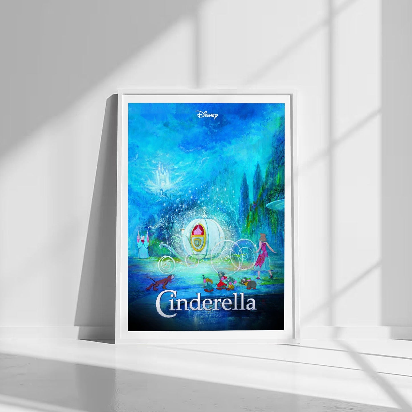Flex Designs Poster Cinderella 8 x 10" Home Goods - Movie 1950 Movie Poster