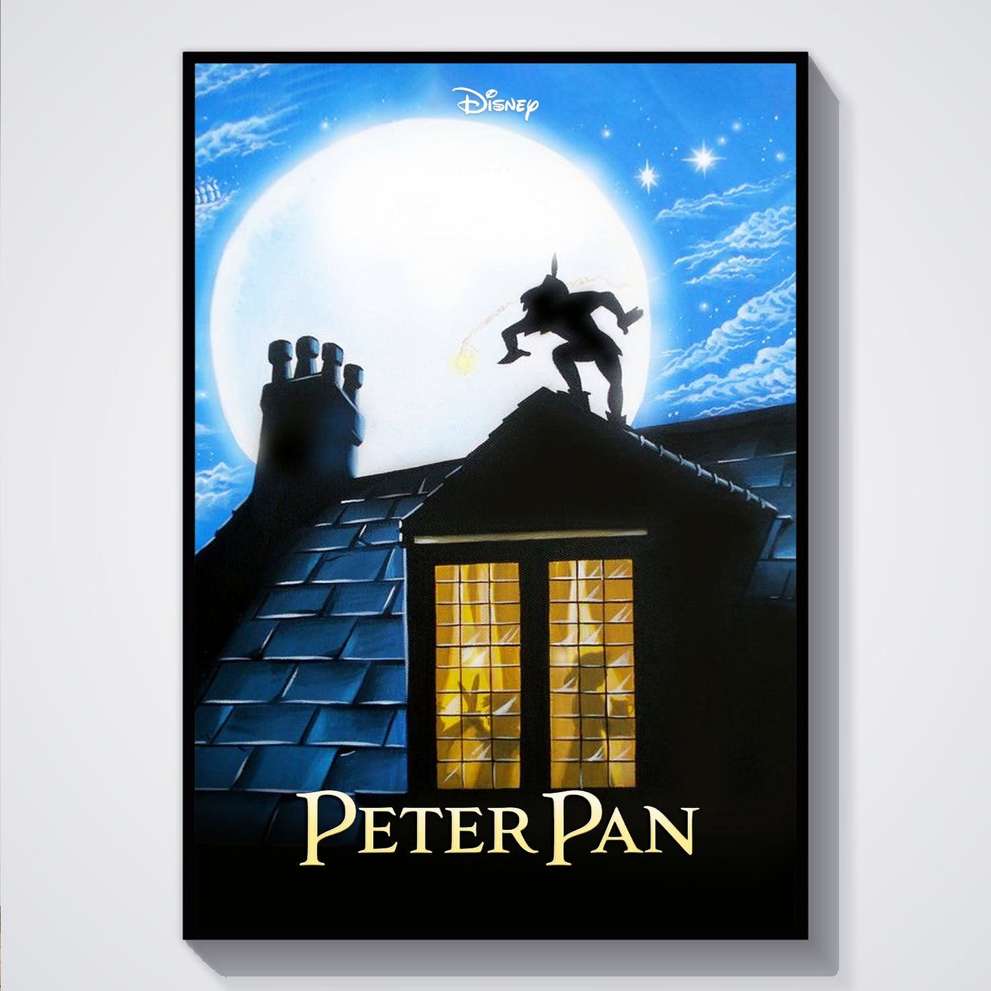 Flex Designs Poster Peter Pan 5 x 7" Home Goods - Movie 1953 Movie Poster