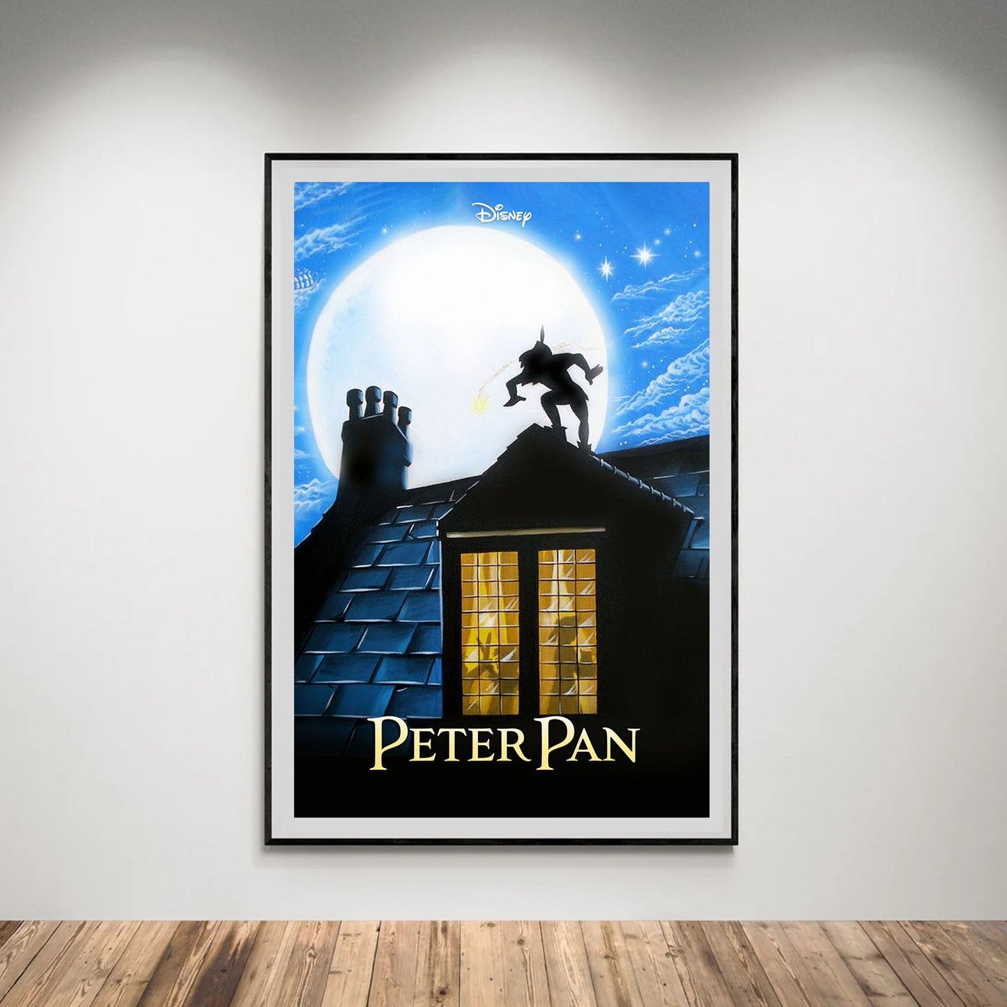 Flex Designs Poster Peter Pan 5 x 7" Home Goods - Movie 1953 Movie Poster