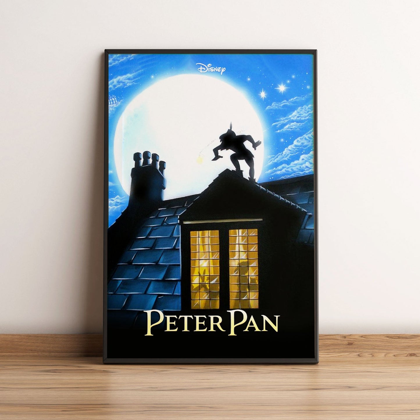 Flex Designs Poster Peter Pan 5 x 7" Home Goods - Movie 1953 Movie Poster