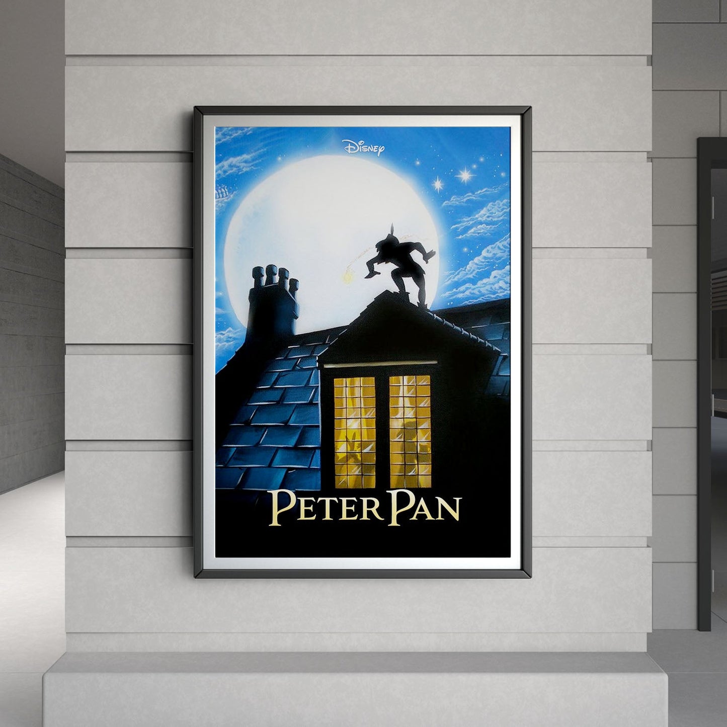 Flex Designs Poster Peter Pan 8 x 10" Home Goods - Movie 1953 Movie Poster