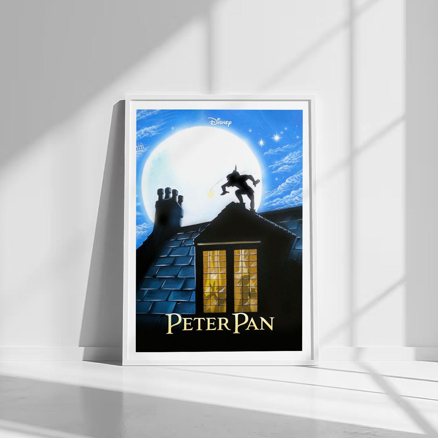 Flex Designs Poster Peter Pan 8 x 10" Home Goods - Movie 1953 Movie Poster