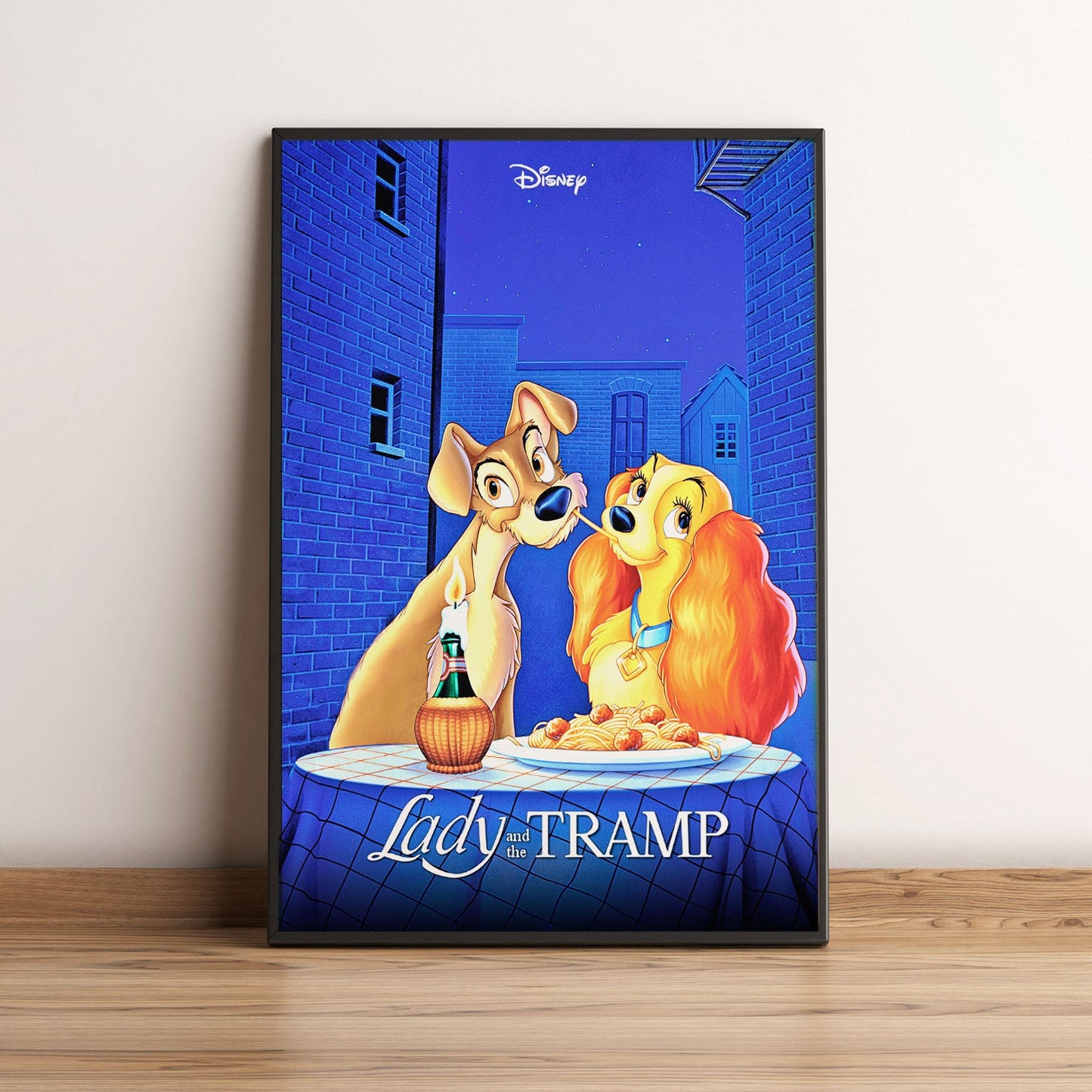 Flex Designs Poster Lady and the Tramp 5 x 7" Home Goods - Movie 1955 Movie Poster