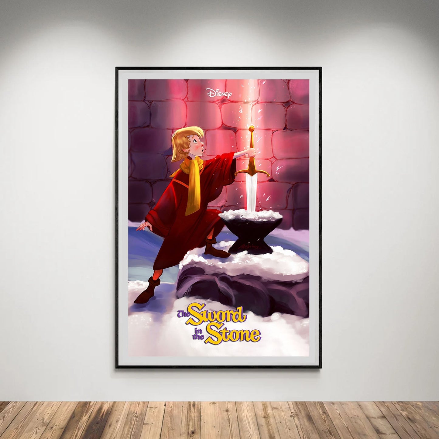 Flex Designs Poster The Sword in the Stone 5 x 7" Home Goods - Movie 1963 Movie Poster