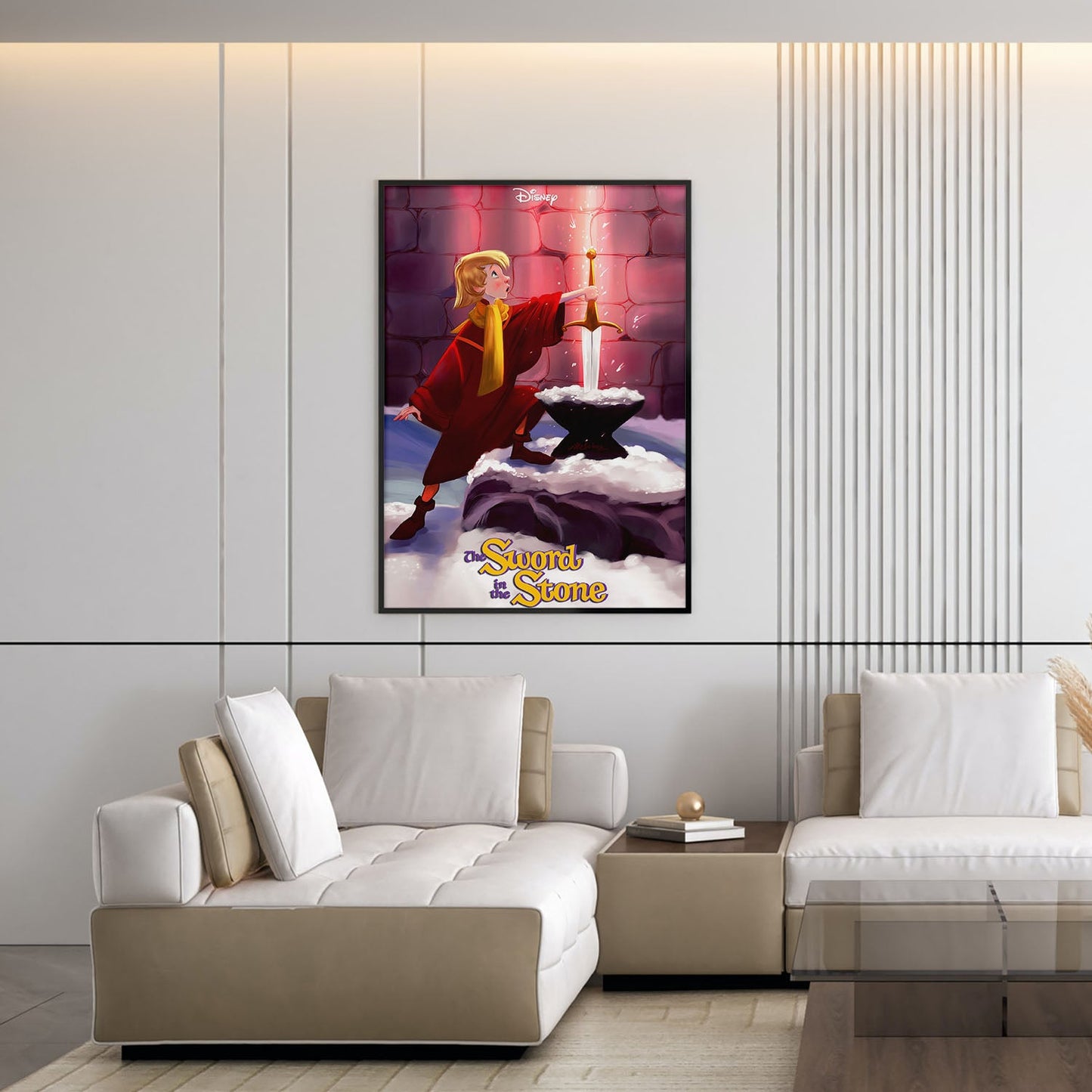 Flex Designs Poster The Sword in the Stone 5 x 7" Home Goods - Movie 1963 Movie Poster