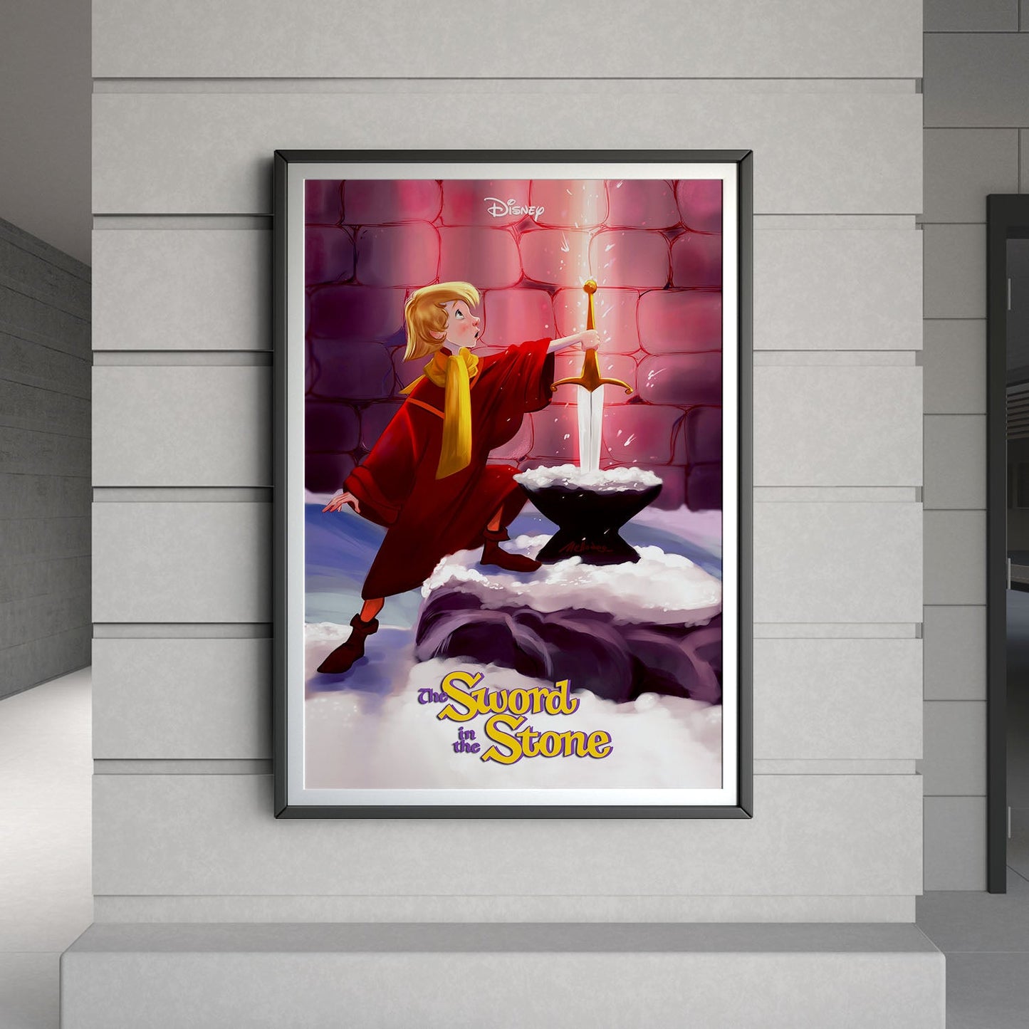 Flex Designs Poster The Sword in the Stone 8 x 10" Home Goods - Movie 1963 Movie Poster