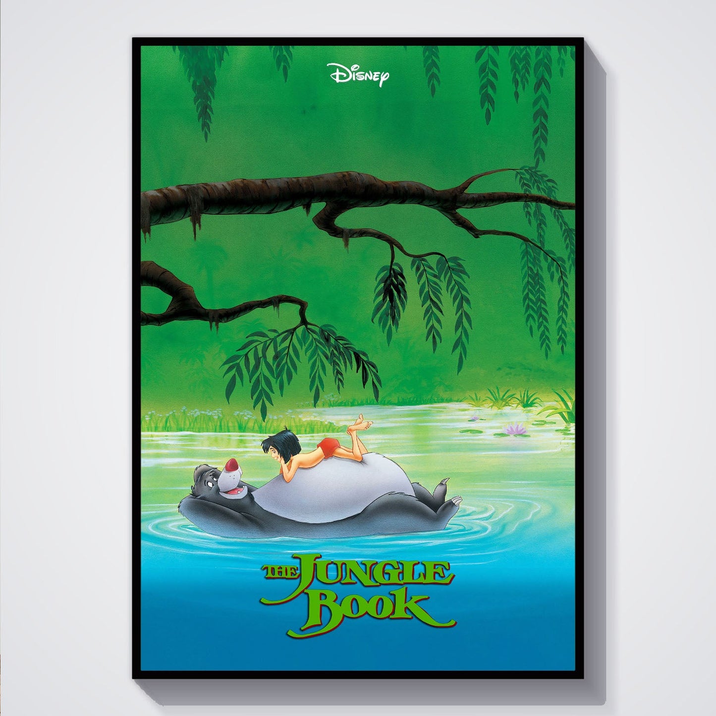 Flex Designs Poster The Jungle Book 5 x 7" Home Goods - Movie 1967 Movie Poster