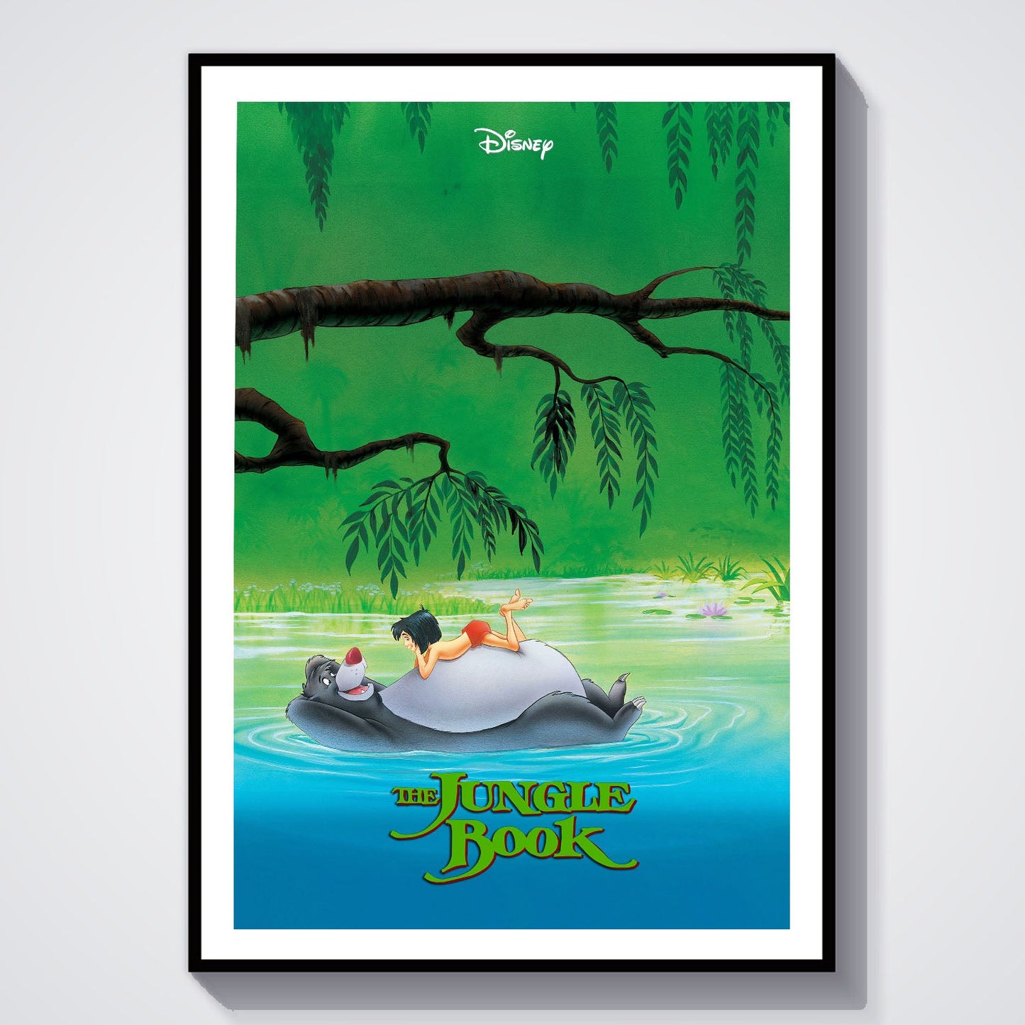 Flex Designs Poster The Jungle Book 8 x 10" Home Goods - Movie 1967 Movie Poster