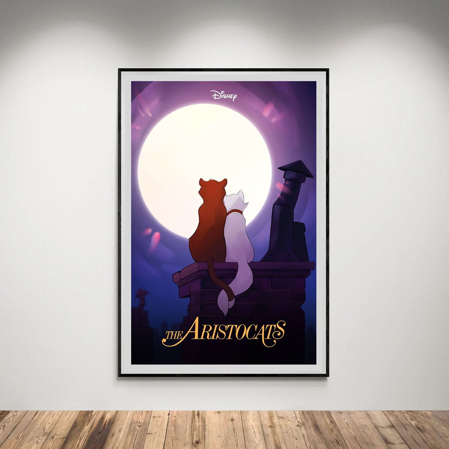 Flex Designs Poster The Aristocats 5 x 7" Home Goods - Movie 1970 Movie Poster