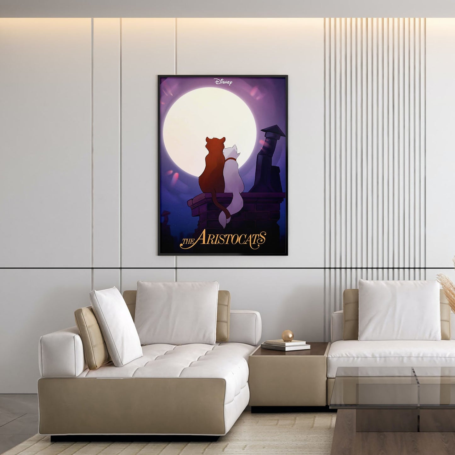 Flex Designs Poster The Aristocats 5 x 7" Home Goods - Movie 1970 Movie Poster