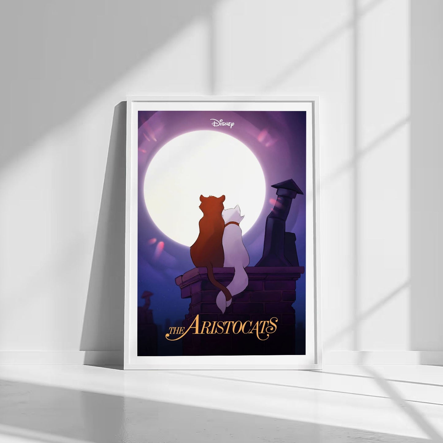 Flex Designs Poster The Aristocats 8 x 10" Home Goods - Movie 1970 Movie Poster