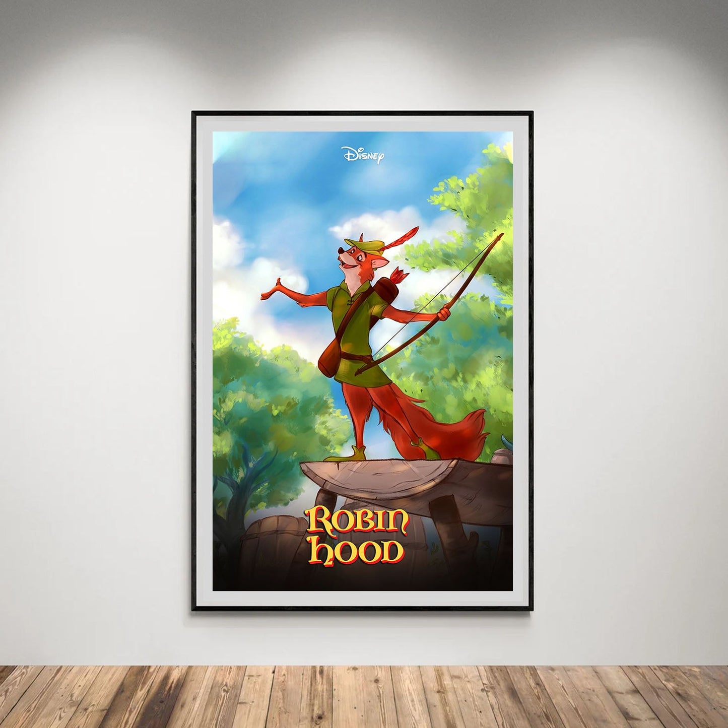 Flex Designs Poster Robin Hood 5 x 7" Home Goods - Movie 1973 Movie Poster