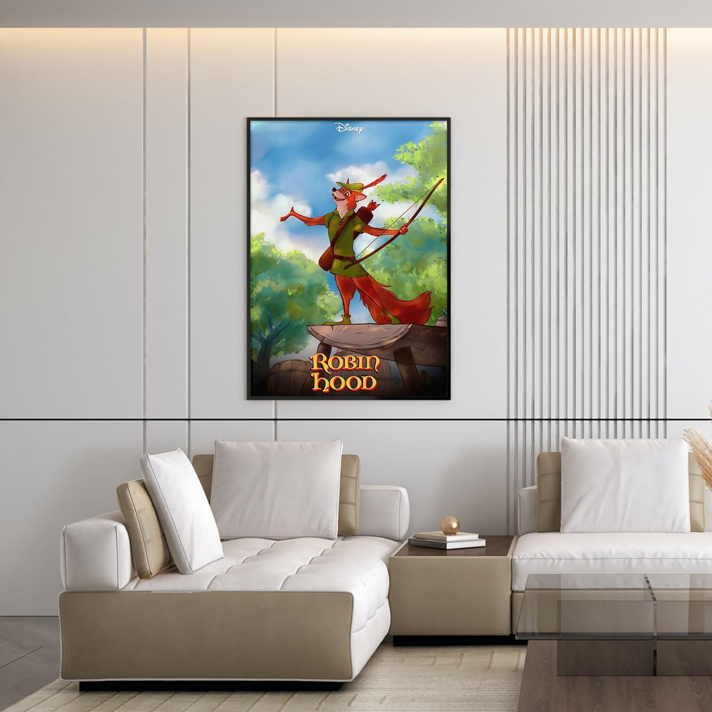 Flex Designs Poster Robin Hood 5 x 7" Home Goods - Movie 1973 Movie Poster