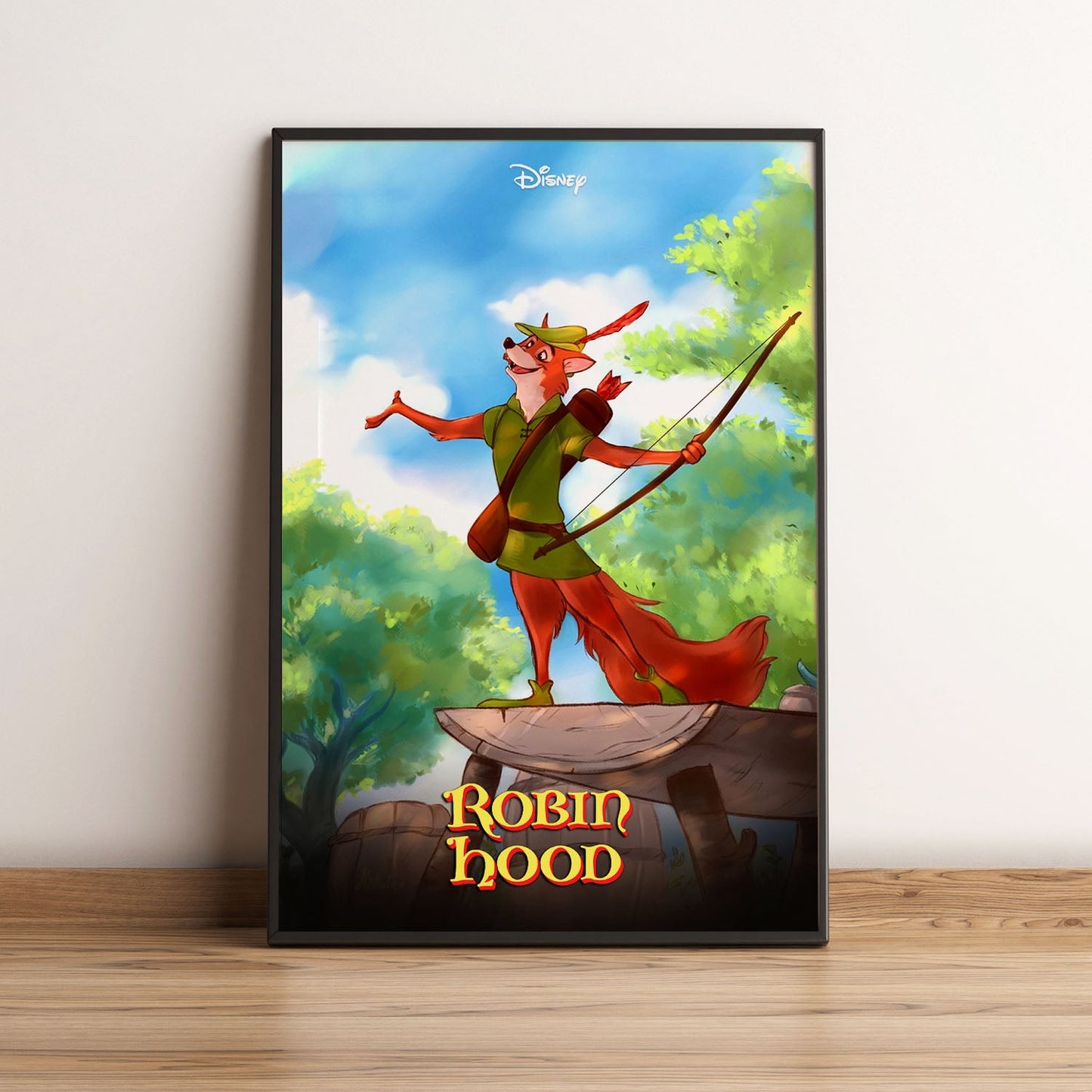 Flex Designs Poster Robin Hood 5 x 7" Home Goods - Movie 1973 Movie Poster