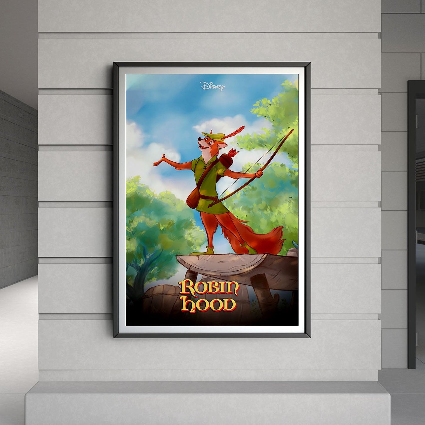 Flex Designs Poster Robin Hood 8 x 10" Home Goods - Movie 1973 Movie Poster