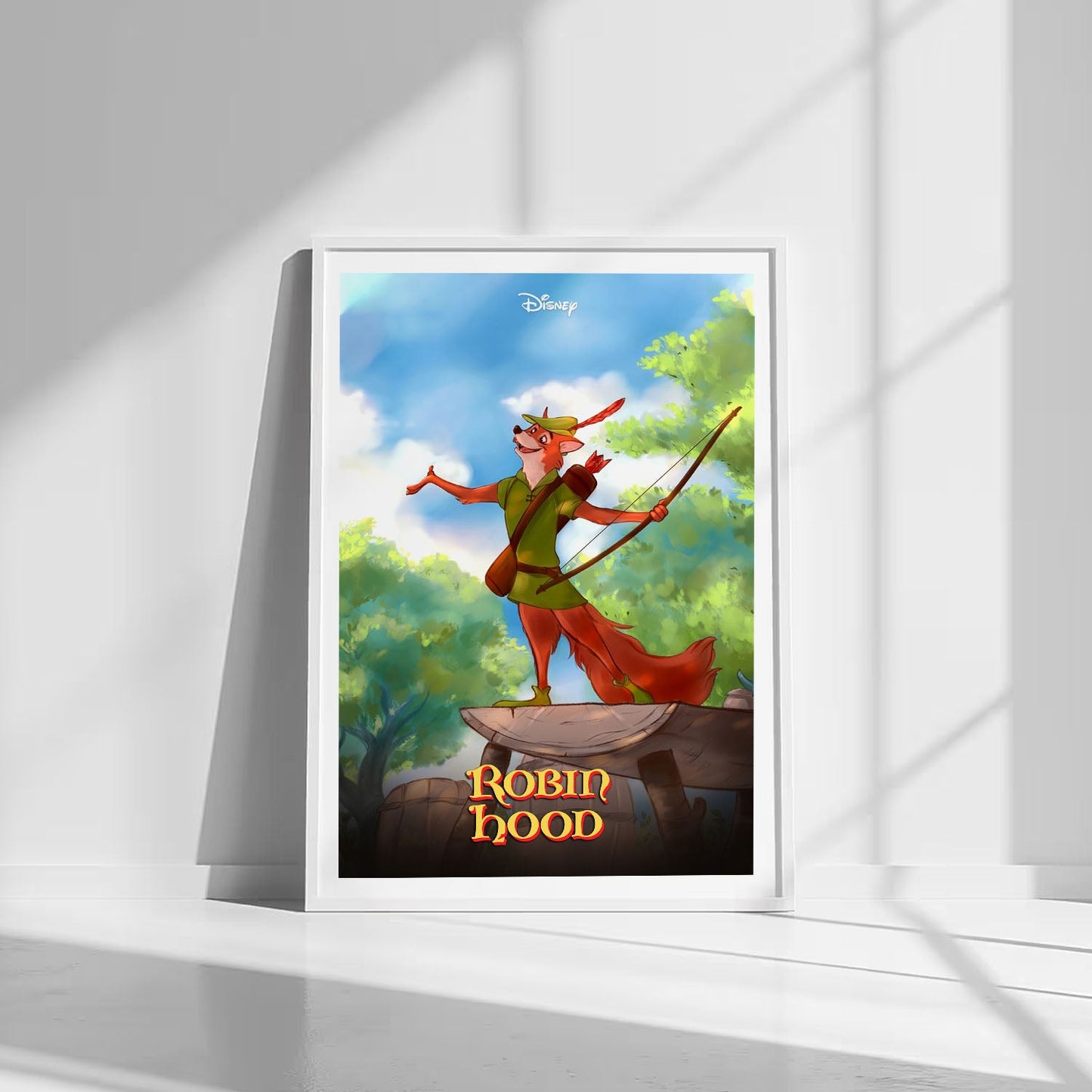 Flex Designs Poster Robin Hood 8 x 10" Home Goods - Movie 1973 Movie Poster