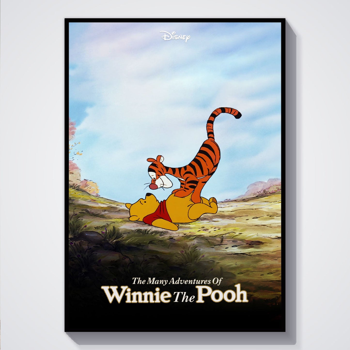 Flex Designs Poster The Many Adventures of Winnie the Pooh 5 x 7" Home Goods - Movie 1977 Movie Poster