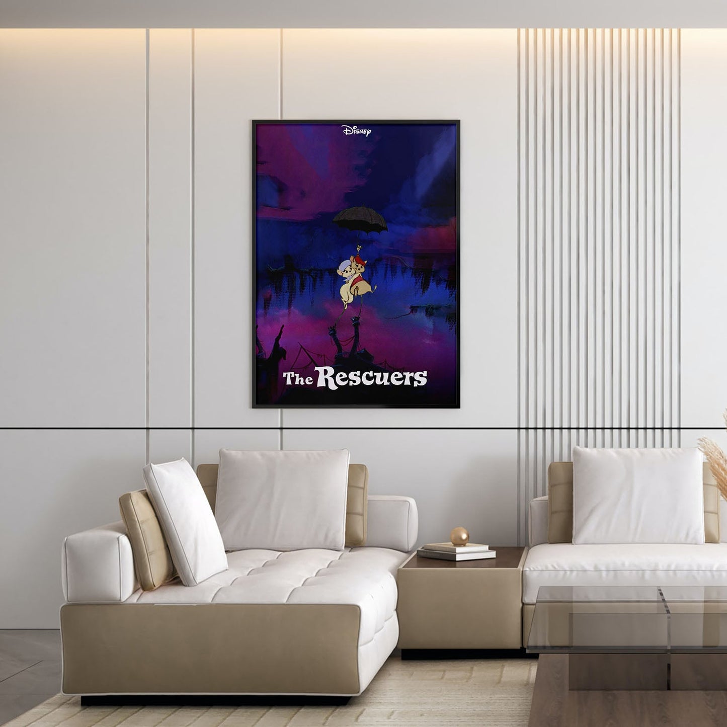 Flex Designs Poster The Rescuers 5 x 7" Home Goods - Movie 1977 Movie Poster