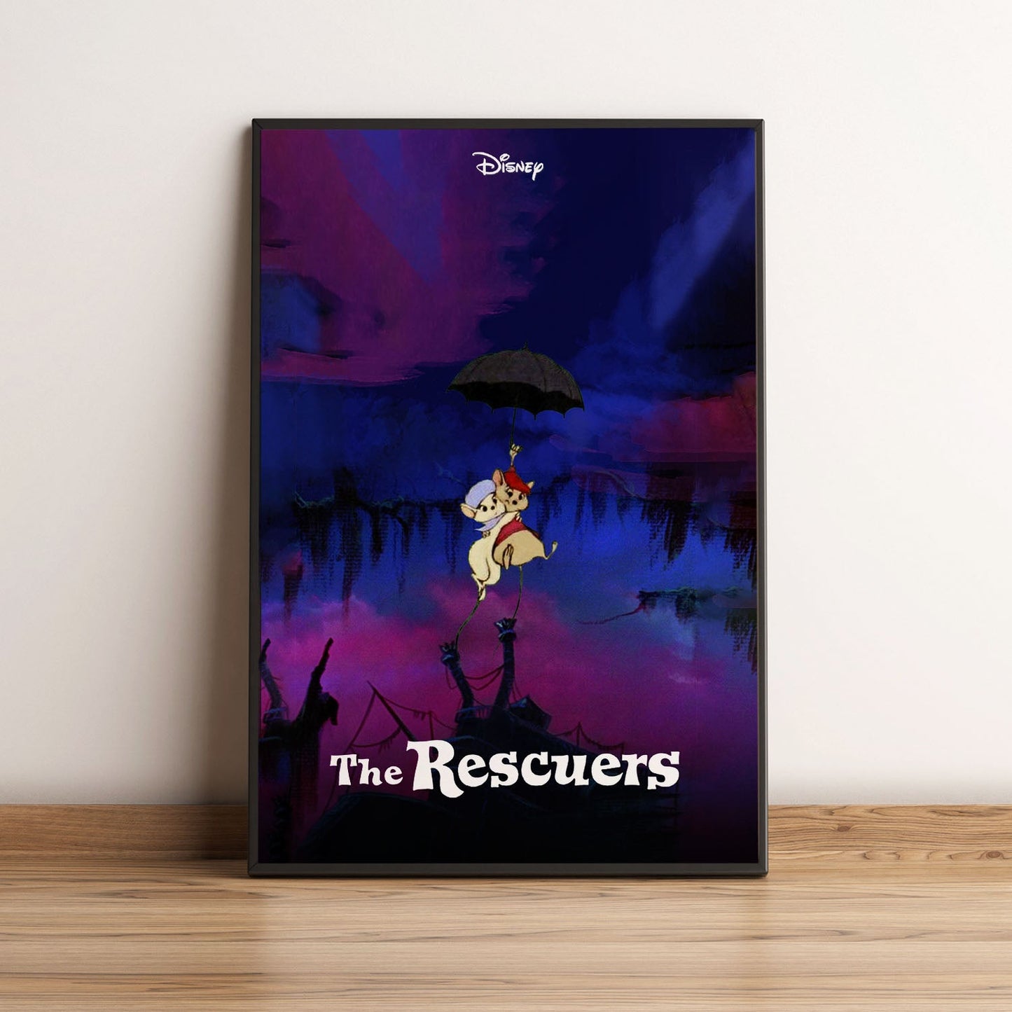Flex Designs Poster The Rescuers 5 x 7" Home Goods - Movie 1977 Movie Poster