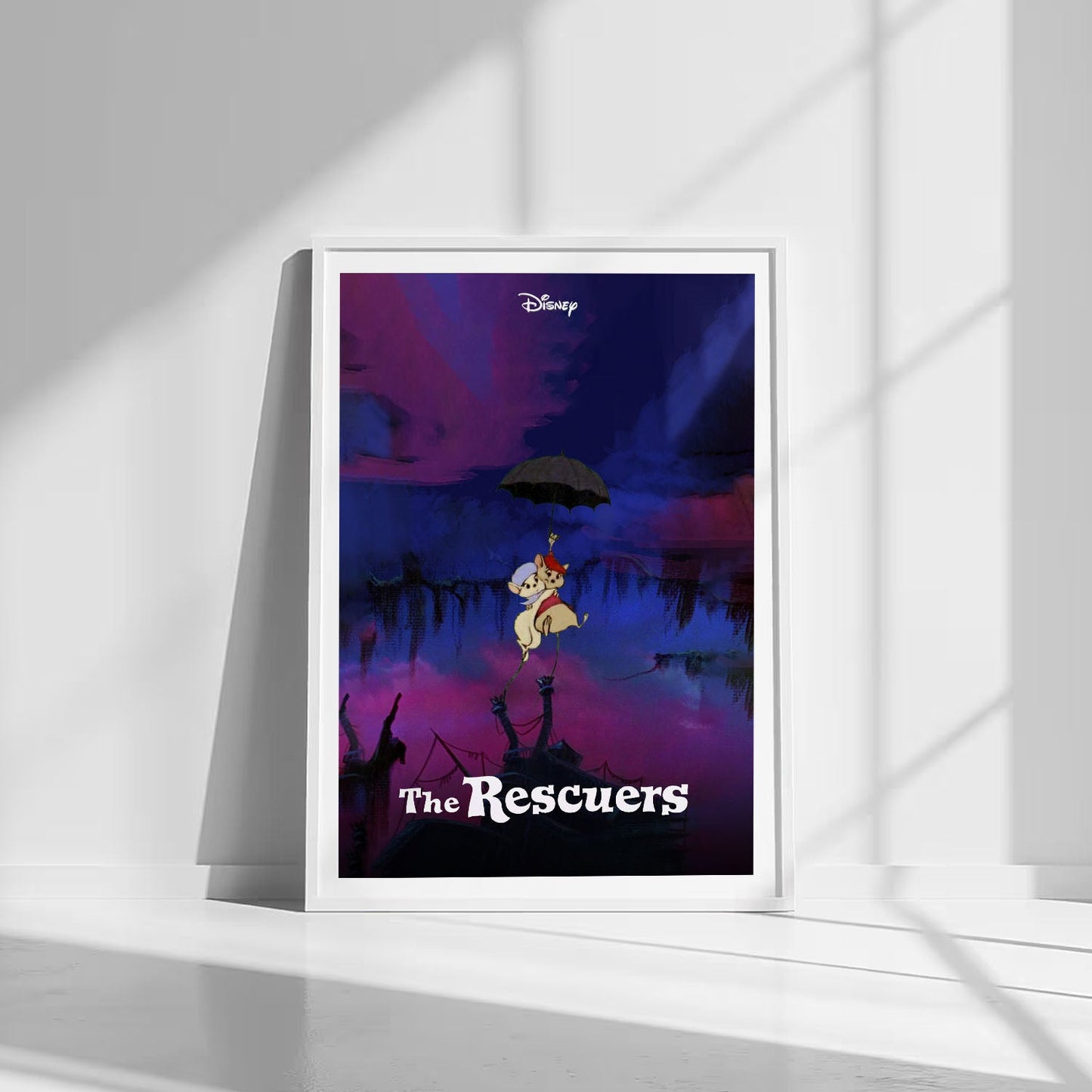 Flex Designs Poster The Rescuers 8 x 10" Home Goods - Movie 1977 Movie Poster