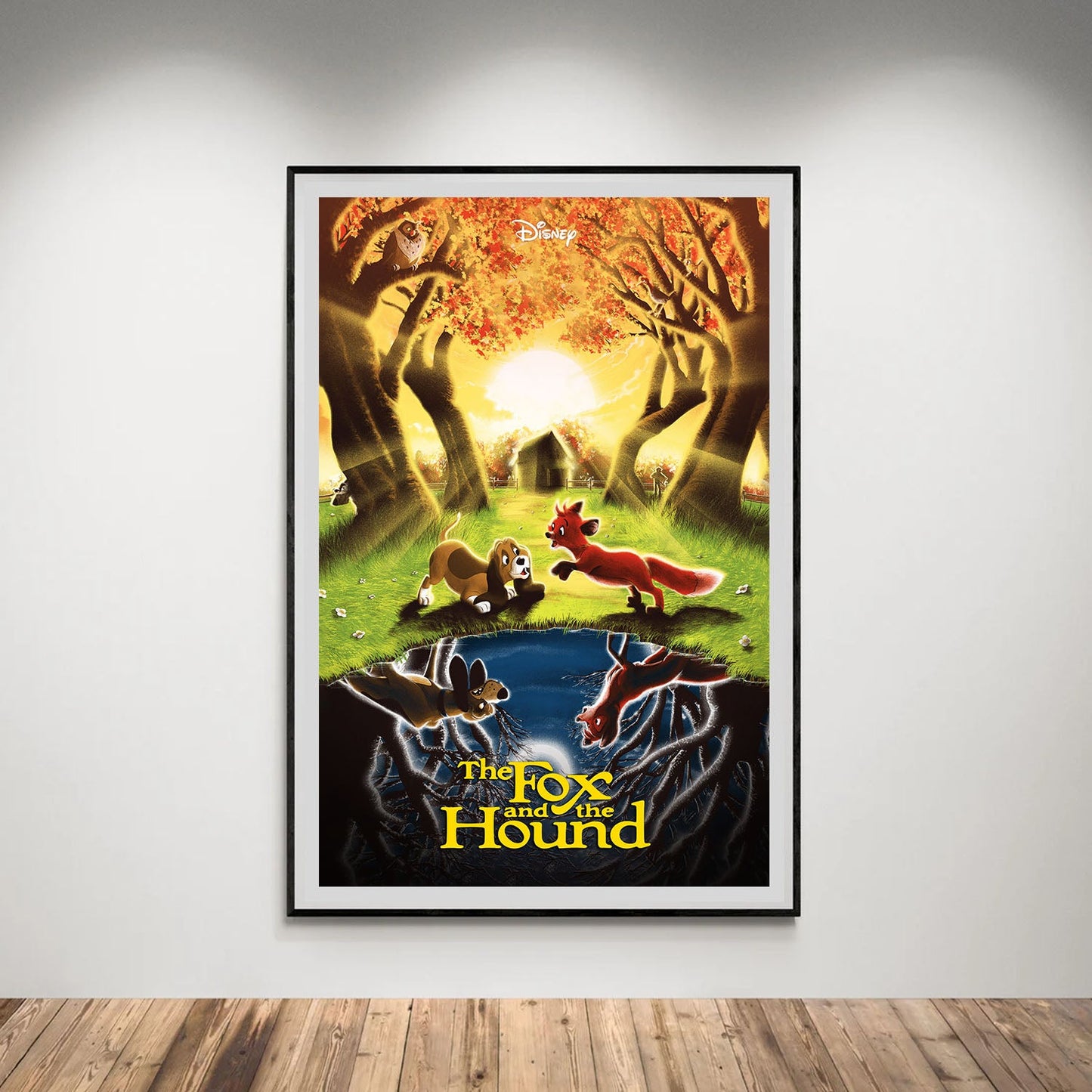 Flex Designs Poster The Fox and the Hound 5 x 7" Home Goods - Movie 1981 Movie Poster
