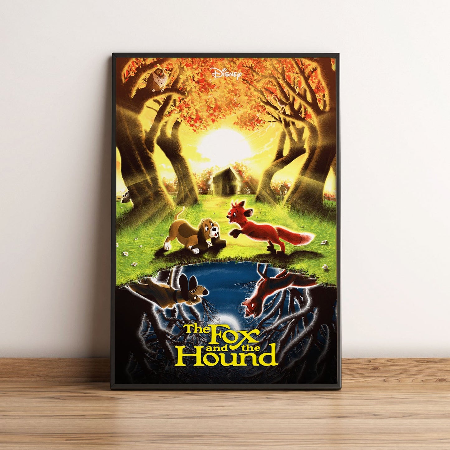 Flex Designs Poster The Fox and the Hound 5 x 7" Home Goods - Movie 1981 Movie Poster