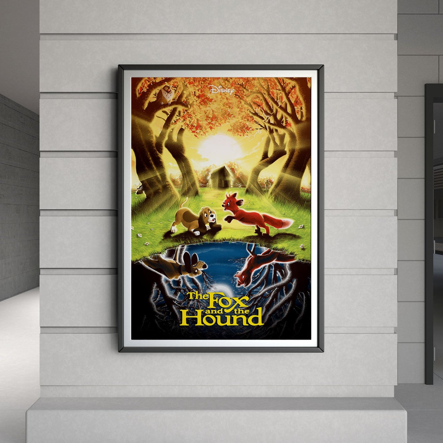 Flex Designs Poster The Fox and the Hound 8 x 10" Home Goods - Movie 1981 Movie Poster