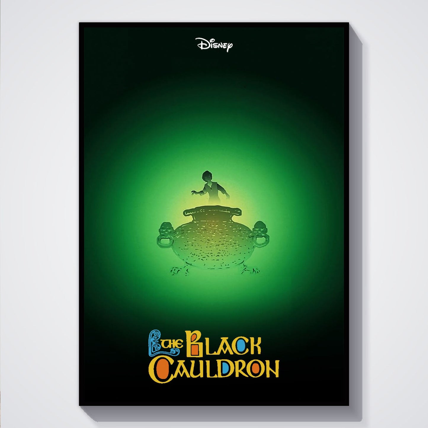 Flex Designs Poster The Black Cauldron 5 x 7" Home Goods - Movie 1985 Movie Poster