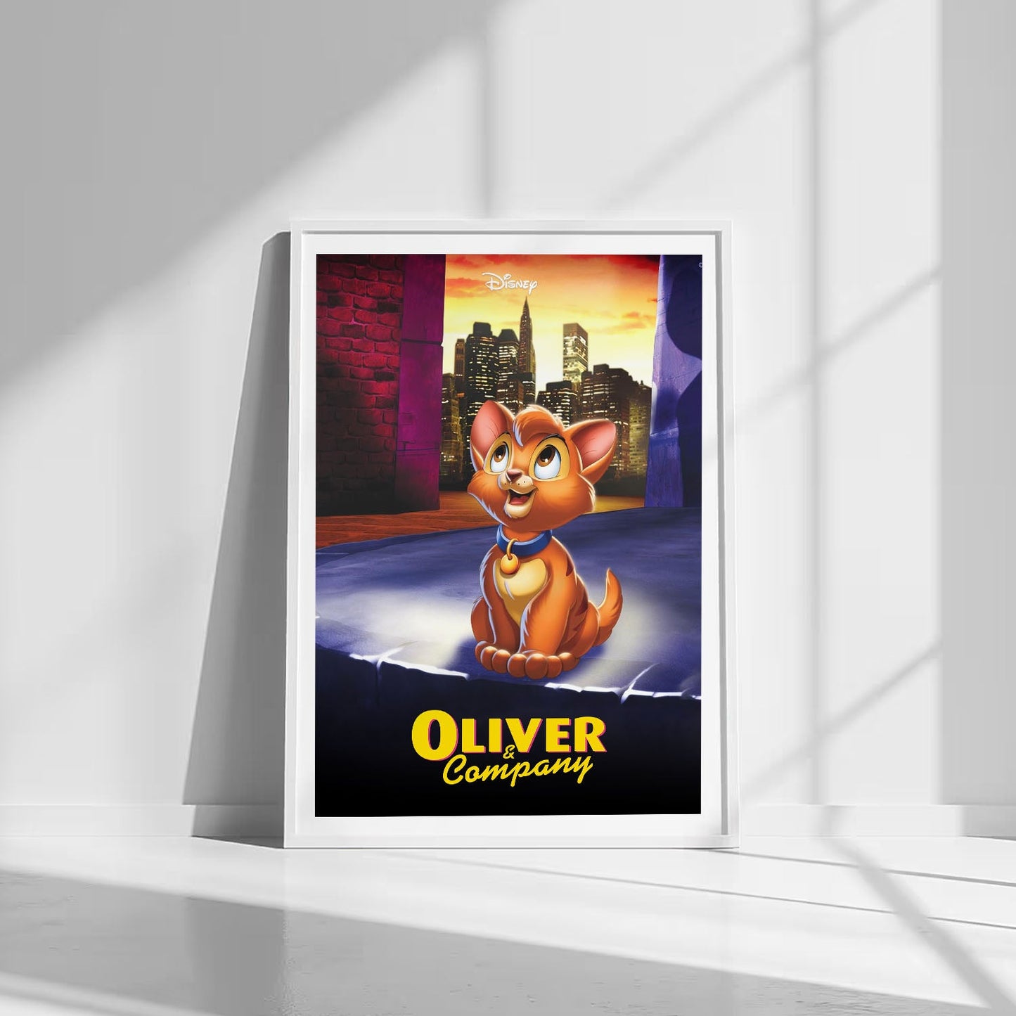 Flex Designs Poster Oliver Company 8 x 10" Home Goods - Movie 1988 Movie Poster