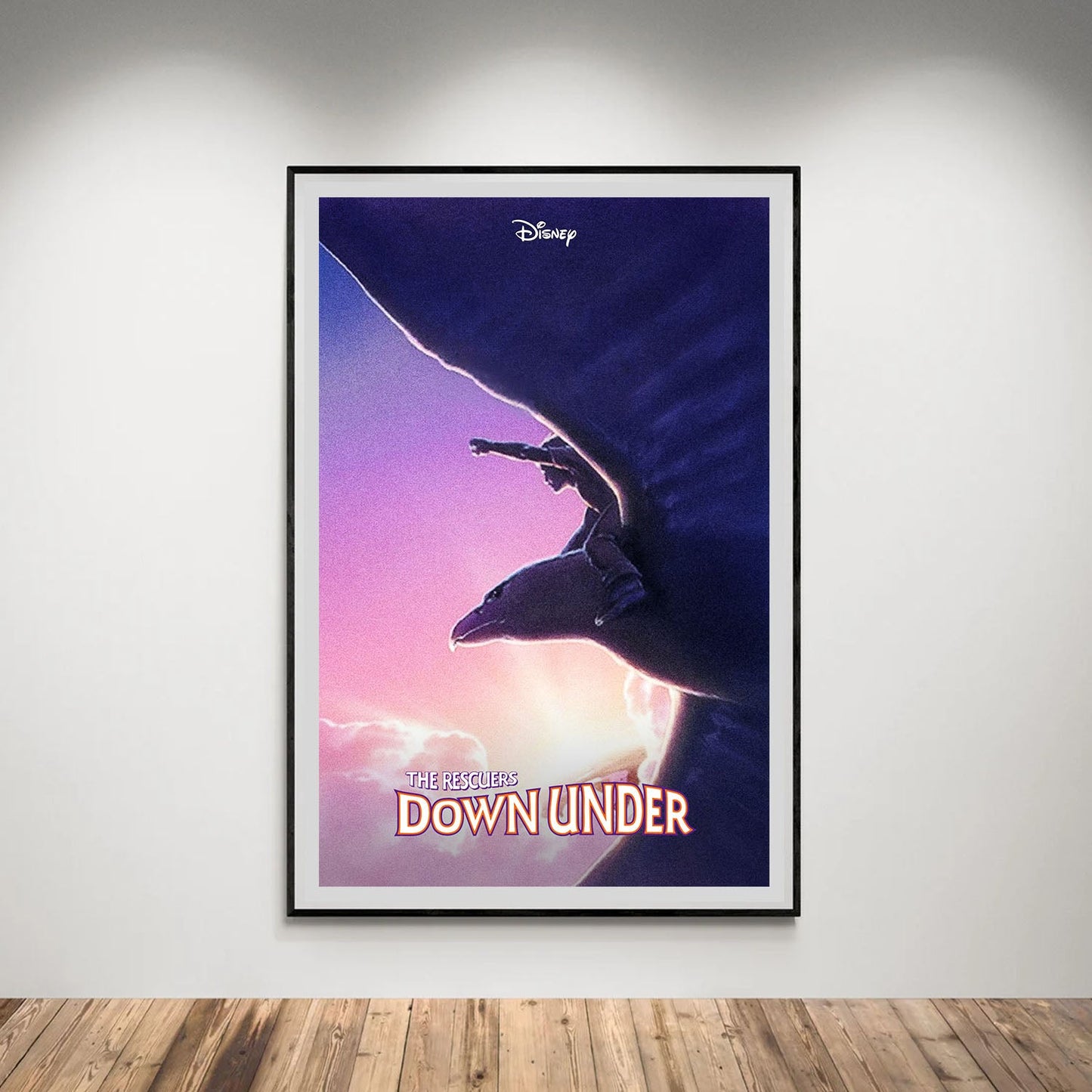 Flex Designs Poster The Rescuers Down Under 5 x 7" Home Goods - Movie 1990 Movie Poster