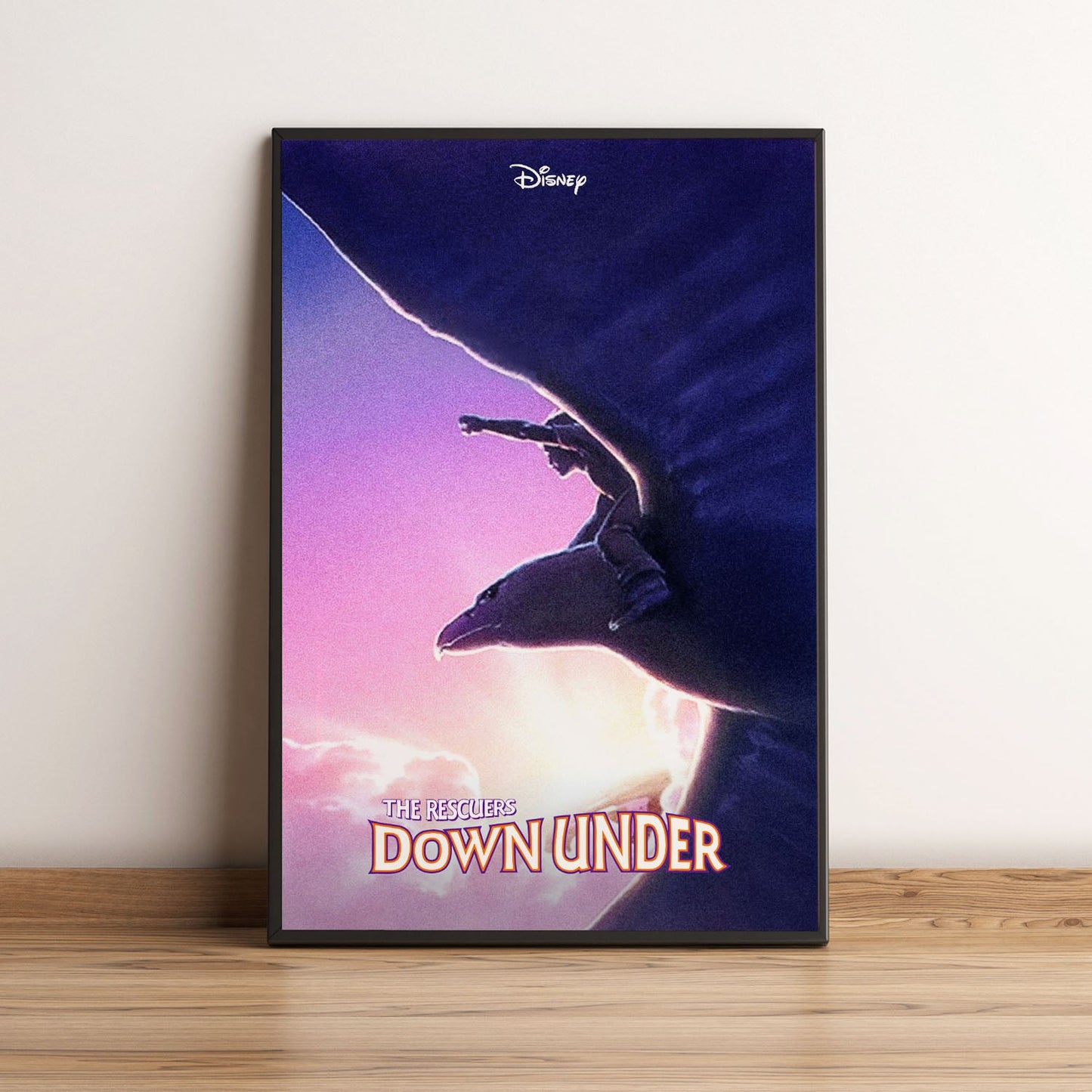 Flex Designs Poster The Rescuers Down Under 5 x 7" Home Goods - Movie 1990 Movie Poster