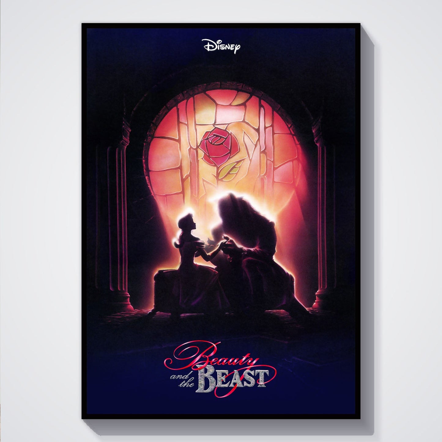 Flex Designs Poster Beauty and the Beast 5 x 7" Home Goods - Movie 1991 Movie Poster