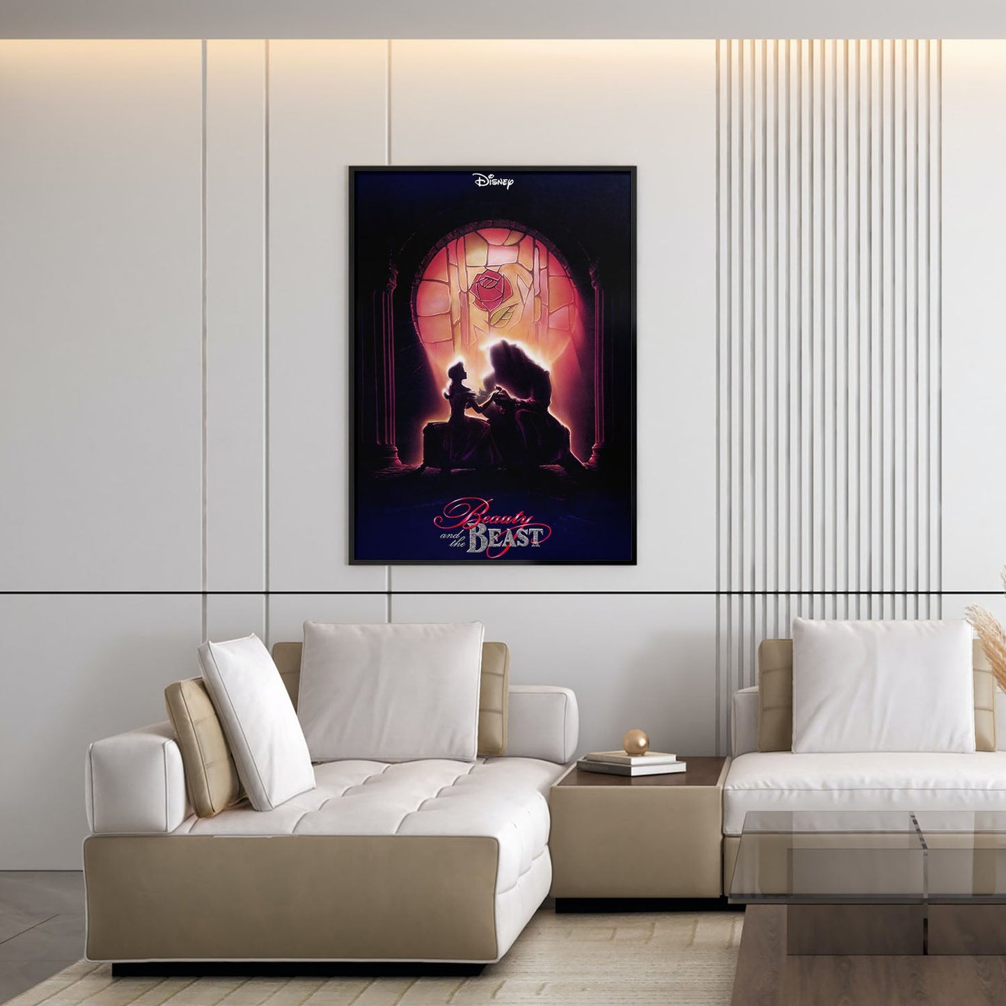 Flex Designs Poster Beauty and the Beast 5 x 7" Home Goods - Movie 1991 Movie Poster