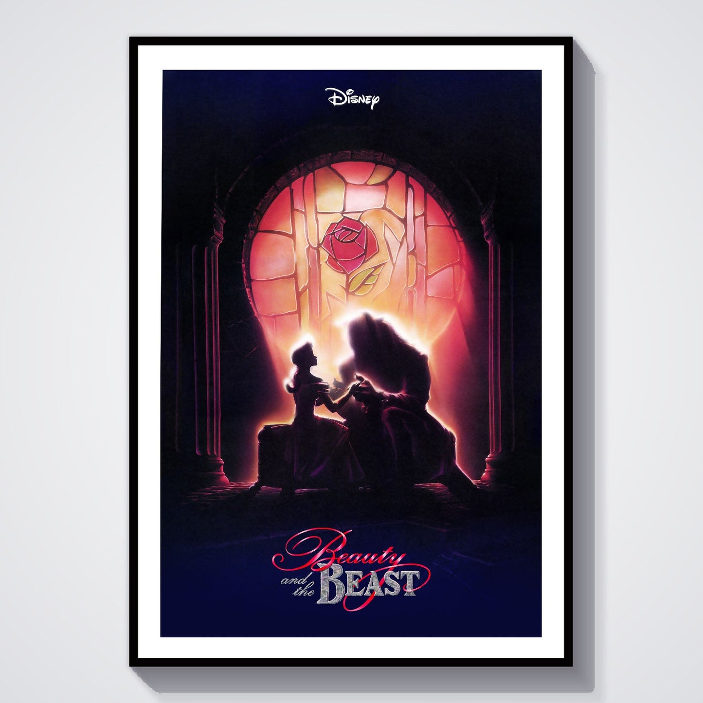 Flex Designs Poster Beauty and the Beast 8 x 10" Home Goods - Movie 1991 Movie Poster