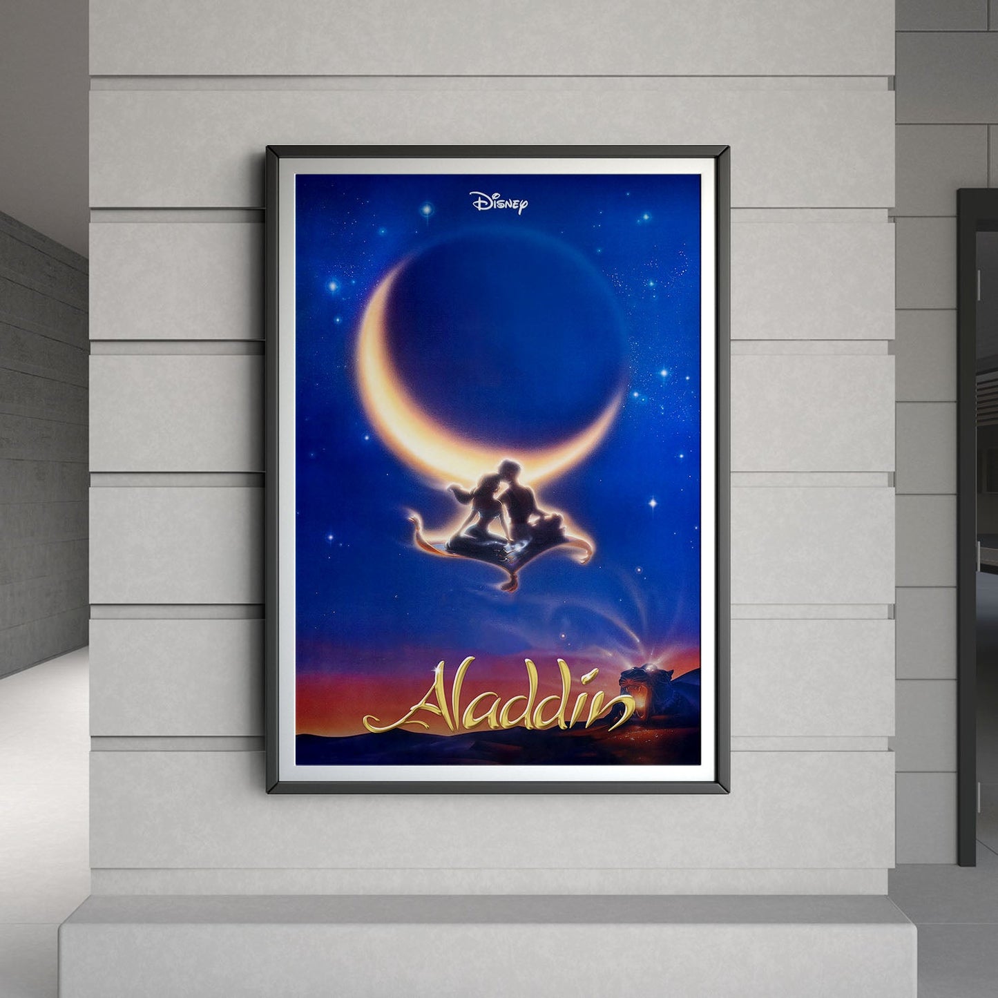 Flex Designs Poster Aladdin 8 x 10" Home Goods - Movie 1992 Movie Poster