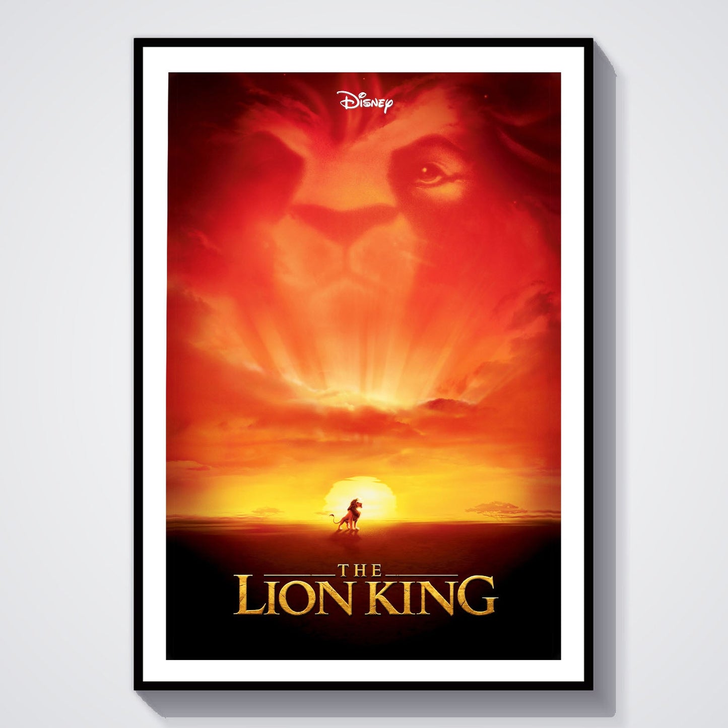 Flex Designs Poster The Lion King 8 x 10" Home Goods - Movie 1994 Movie Poster