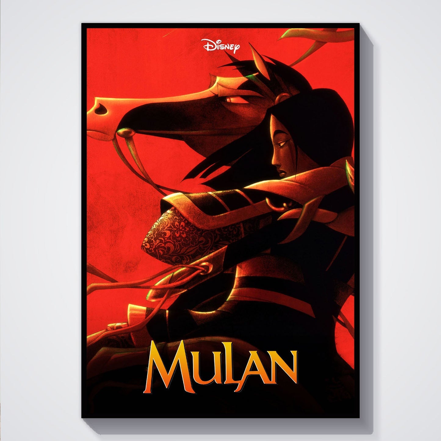 Flex Designs Poster Mulan 5 x 7" Home Goods - Movie 1998 Movie Poster