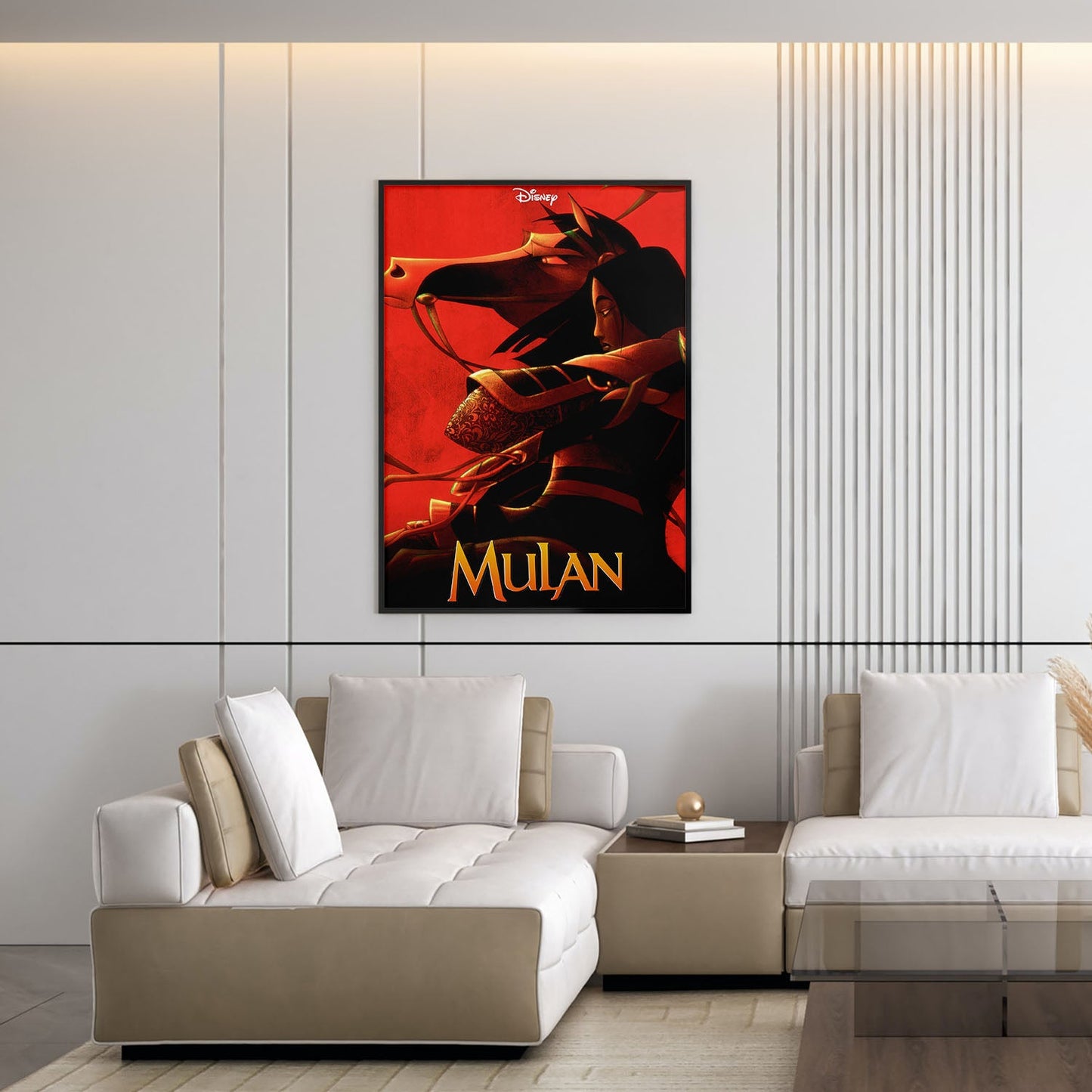 Flex Designs Poster Mulan 5 x 7" Home Goods - Movie 1998 Movie Poster