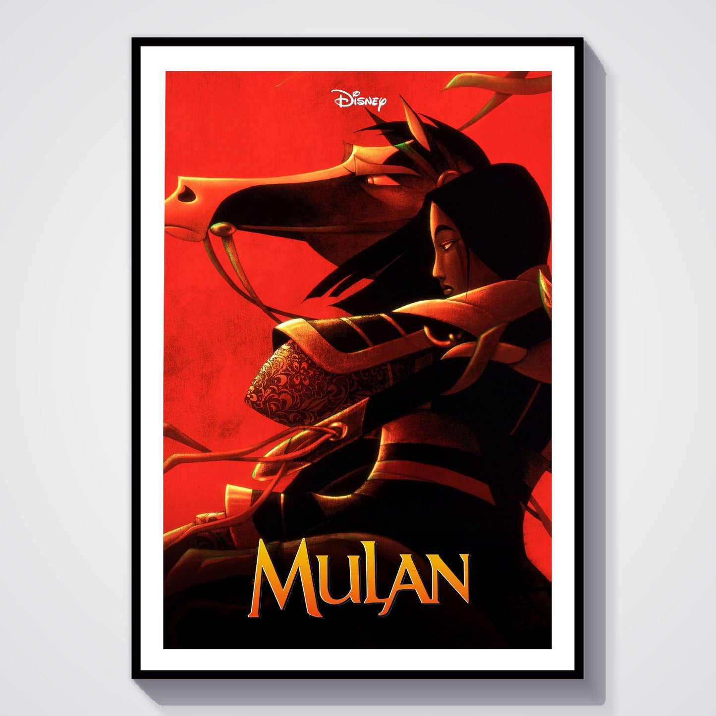 Flex Designs Poster Mulan 8 x 10" Home Goods - Movie 1998 Movie Poster