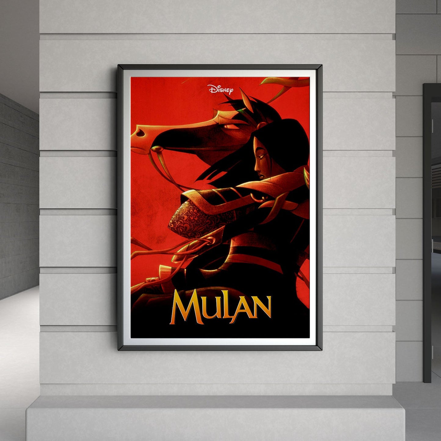 Flex Designs Poster Mulan 8 x 10" Home Goods - Movie 1998 Movie Poster