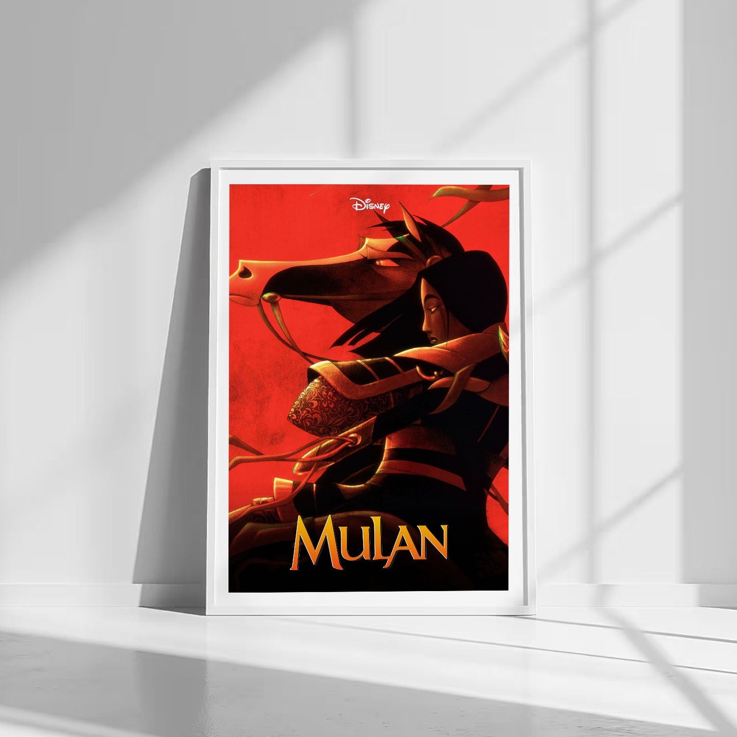 Flex Designs Poster Mulan 8 x 10" Home Goods - Movie 1998 Movie Poster