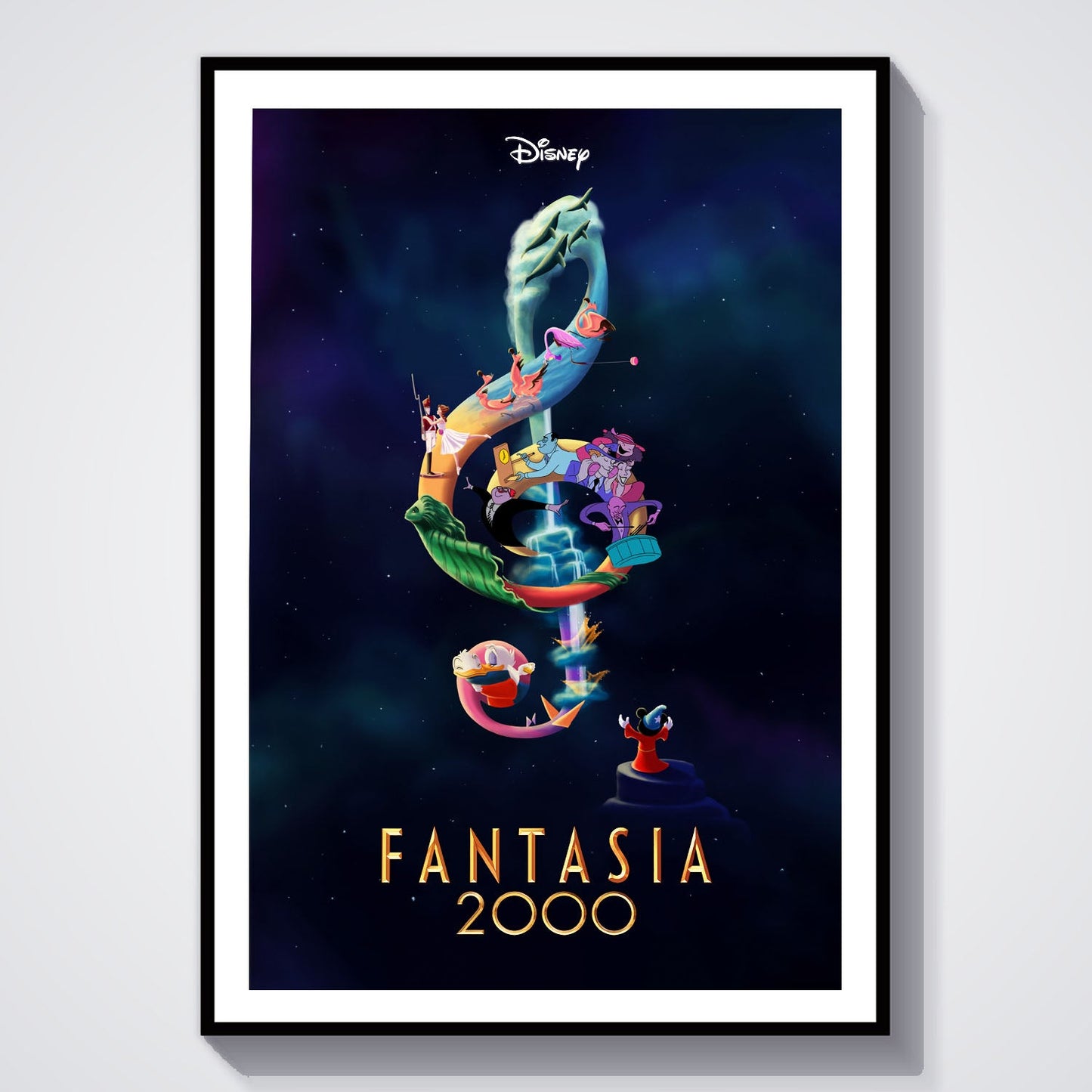 Flex Designs Poster Fantasia 2000 8 x 10" Home Goods - Movie 2000 Movie Poster