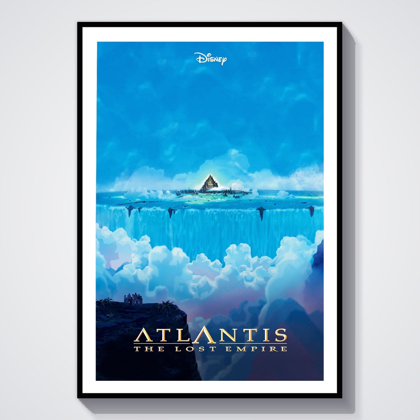 Flex Designs Poster Atlantis The Lost Empire 8 x 10" Home Goods - Movie 2001 Movie Poster